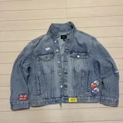 H&M ライトブルー デニムジャケット XL