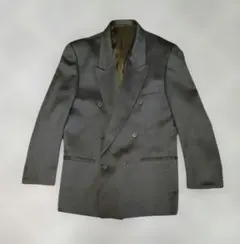 【ヴィンテージ】【XL】Plessa UOMO ダブルジャケット