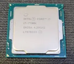 動作確認済み Intel Core i7-7700K CPU 4.20GHz