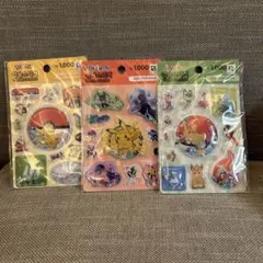 【韓国限定】 ポケモン シール ウォーターシール シャカシャカシール