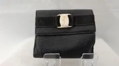 Salvatore Ferragamo 二つ折り財布 ヴァラ ブラックのサムネイル
