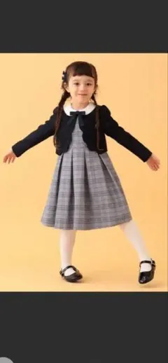 BEAMS mini セレモニーワンピース＋ボレロセット　120