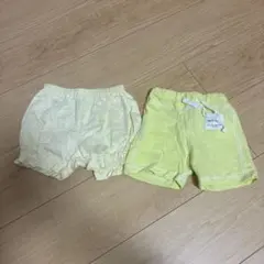 PETIT MAIN SENSE OF WONDER ハーフパンツ 2枚セット