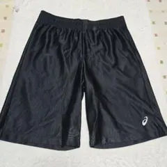 ブラック バスケットボールパンツ サイドピンクライン