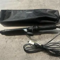 SALONIA カールヘアアイロン ブラック 25mm