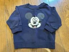ユニクロ　ミッキー　トレーナー　80cm