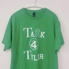 ギルダン クルーネック半袖 プリント Tシャツ【L】緑 メンズ トップス