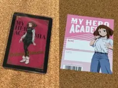 僕のヒーローアカデミア　お茶子　箔押しカード