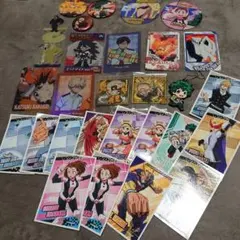 僕のヒーローアカデミア トレーディングカードセット バッチ キーホルダー シール