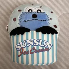 タグ付き新品GU パペットスンスン ポーチ SUNSUN Ice Creamのサムネイル