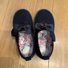 any fam 19cm セレモニーツイルリボンバレエキッズシューズ