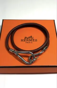 HERMES ジャンボ 2連ブレスレット/ チョーカー - メルカリ