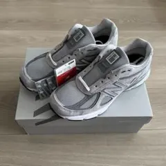 【極美品】New Balance ニューバランス　U990GR4 V4 23.5 New Balance U990GR4 GRAY （ニューバランス U990GR4-グレー