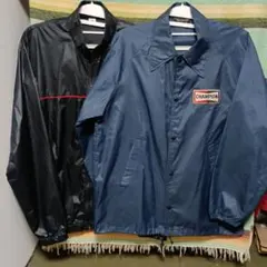 70s80s90s　チャンピオンプラグ　ナイロンジャケット　セット販売