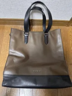 COACH トートバッグ ブラウン ブラック