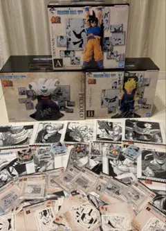 一番くじ ドラゴンボール 40th フィギュアA、B、D賞、下位賞セット