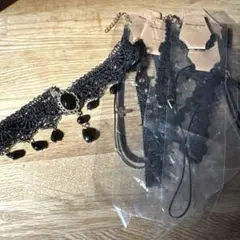 ブラックチョーカーセット