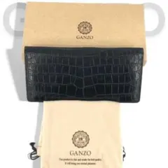 定価49万 Ganzo ガンゾ SMALL CROCO クロコダイル 長財布のサムネイル