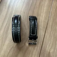 値下！BREITLING 黒レザーベルト 20mm幅