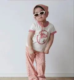しまむら marino コラボ Tシャツ 120cm ピンクのサムネイル
