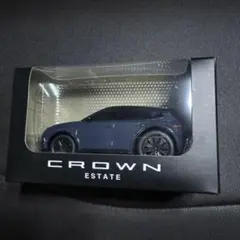 トヨタ クラウン エステート ミニカー ブルー