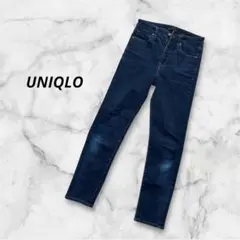UNIQLO JEANS デニムパンツ スリム インディゴブルー ユニクロ