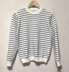 earth music&ecology ボーダー ニットMサイズ