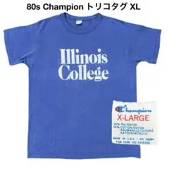 80年代 チャンピオン トリコタグ ネイビー XL