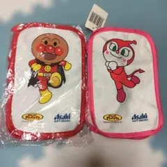 激レア 非売品 アンパンマン トラベルポーチ アンパンマン ドキンちゃん