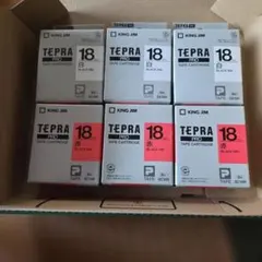 KING JIM TEPRA WL100R 赤テープカートリッジ 5個セット - メルカリ