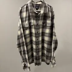 Patagonia オーガニックコットン オンブレ ネルシャツ Lのサムネイル