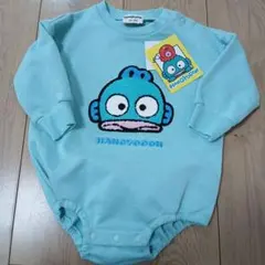 ハンギョドン　刺繍　ロンパース　70~80センチ