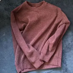 Warmth Colors ワインレッド セーター M