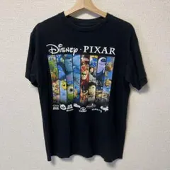 90s 00s 希少　ヴィンテージ　フェード　Disney Pixar Tシャツ