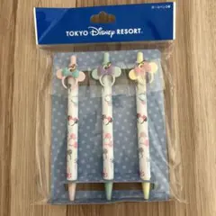 東京ディズニーリゾート ボールペン3本セット