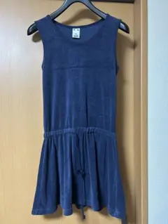 【X-girl】レディース パイル地 ワンピース