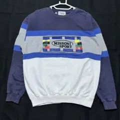 MISSONI SPORT ボーダー スウェットトレーナー ミッソーニスポーツのサムネイル