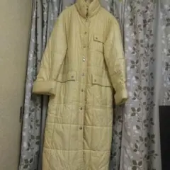 courreges イエロー ロングコート