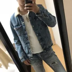 値下げ　リーバイス ボアGジャン サイズs