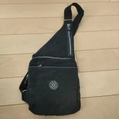 KIPLING キプリング ボディバッグ 斜め掛け ブラック チャームなし