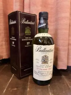 未開栓・箱付き バランタイン17年 750ml 43% 旧ボトル 古酒