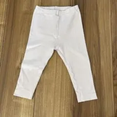 ユニクロ　レギンス　ピンク　80