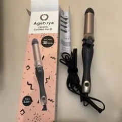 Agetuya アゲツヤ　ヘアアイロン　Ⅱ 38mm 韓国ヘア　ヨシンモリ