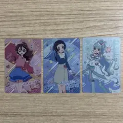 キミとアイドルプリキュア♪ キラキラカードグミ～バトンタッチ～　3枚セット③