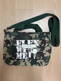FLEX WIT ME カモ柄 ショルダーバッグ yokosquad - メルカリ