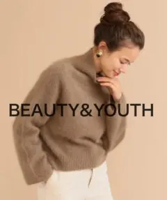 H BEAUTY&YOUTH モヘアタートルネックニット - メルカリ