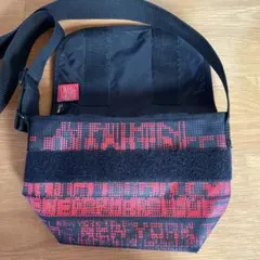 Manhattan Portage ショルダーバッグ 黒　赤　限定