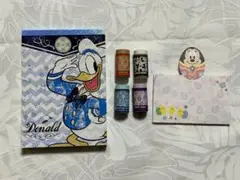 ドナルドダッグ ディズニーイースター2014 メモ帳 消しゴム セット