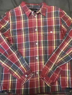 R.ニューボールド チェックシャツ