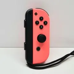【純正品】Joy-Con ジョイコン　ネオンレッド　R　右　ストラップ付き
